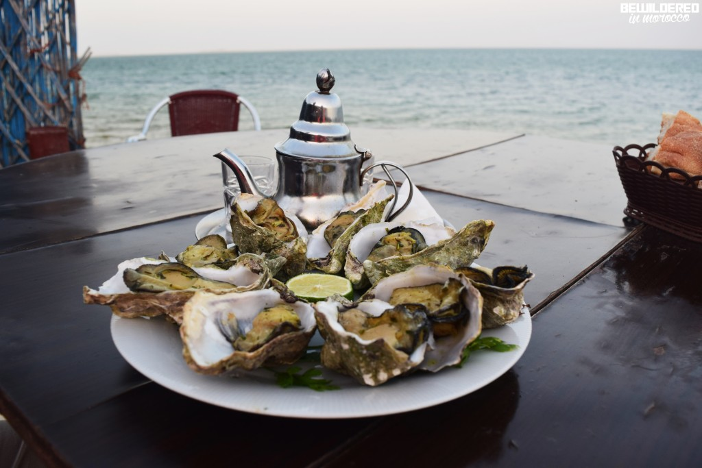 Local seafood dish or traditional meal dakhla